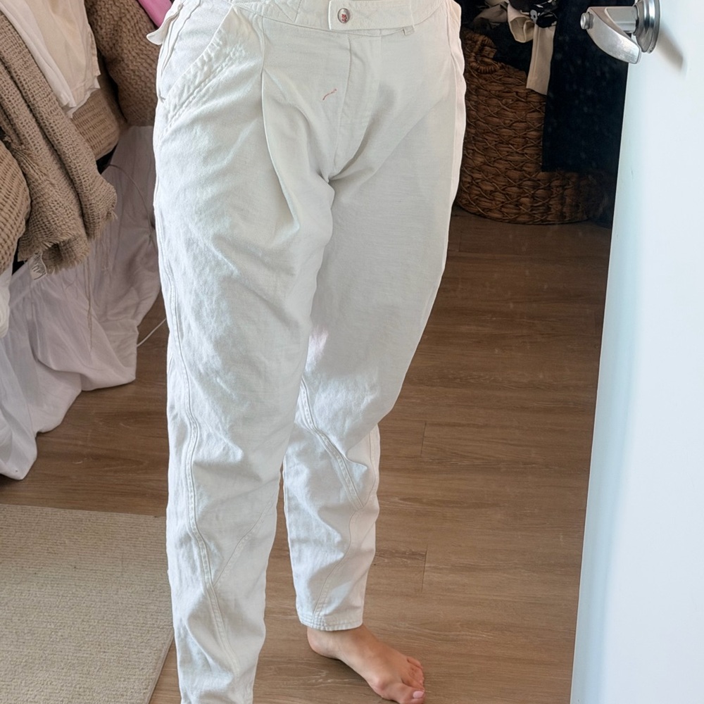Women’s Frame White Tapered Pants